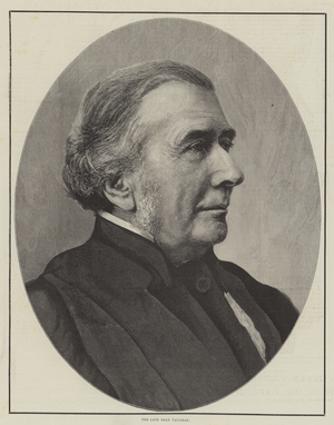 The late Dean Vaughan (engraving)