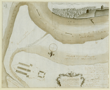 A plan of Fort Cumberland, on Will's Creek and Potomack River