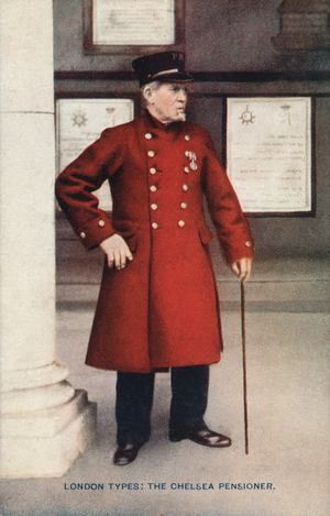 Chelsea Pensioner, London (photo)