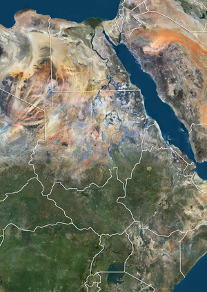 Eastern Africa, Natural Colour Satellite Image (photo)
