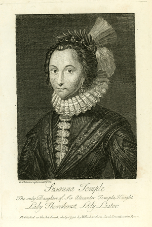 Susana Temple, Lady Thornhurst (engraving)