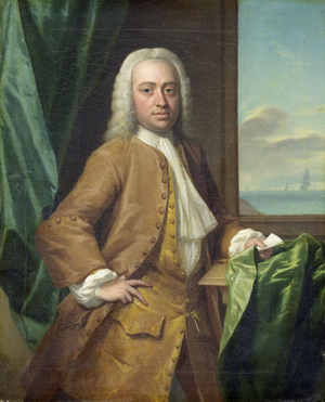 Isaac Parker, 1734 (oil on canvas)