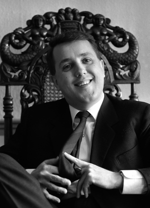 Oslo 19600401. Egil Monn-Iversen, portrait. He is a composer, conductor, …, 1960 (photo)