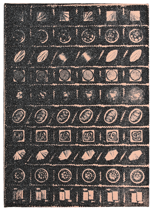 Diamond Candy Box,  (synthetic polymer, silkscreen inks and diamond dust on canvas)