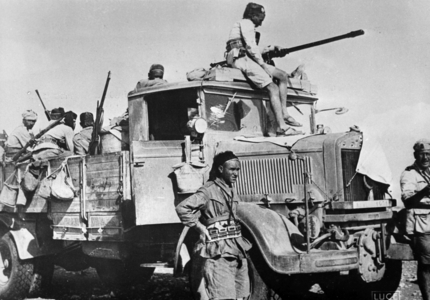 II. WK, African campaign, 1940 (photo)