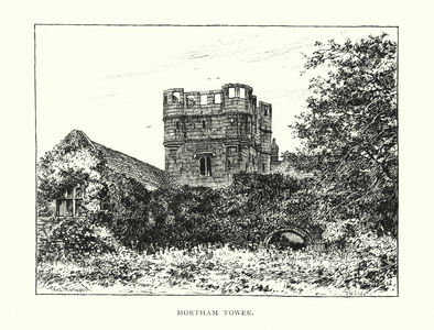 Yorkshire: Mortham Tower (engraving)