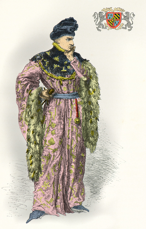 Portrait de Jean 1er de Bourgogne dit sans peur (Engraving)