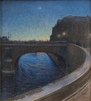 March Evening, 1900 (oil on canvas)