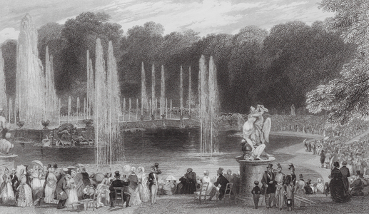 The Grand Waterworks, Versailles (engraving)