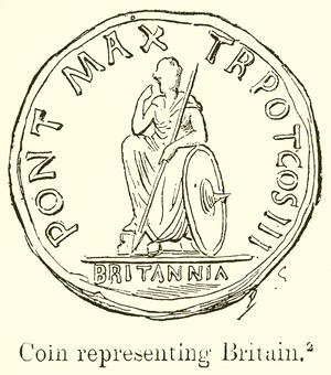 Coin Representing Britain (engraving)