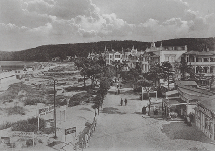 Binz a Rugen, Strandpromenade (b/w photo)
