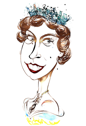 Queen Elizabeth II (drawing)