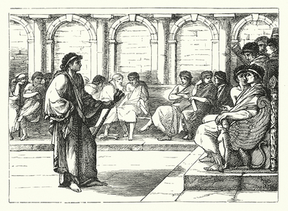 The Herald of the Latines (engraving)