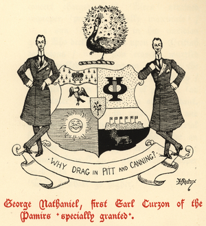 George Nathaniel, First Earl Curzon Of The Pamirs (engraving)