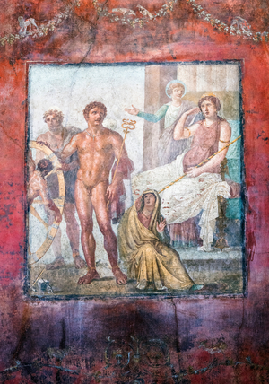 Pompeii Archaeological Site, Campania, Italy (fresco)
