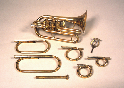 Cornet with valves