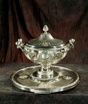 Tableware, tureen, of George III of England ...