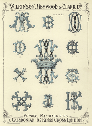 IA, IB, IC, ID, IH, IE, IF, IG, II, IJ, IK (chromolitho)