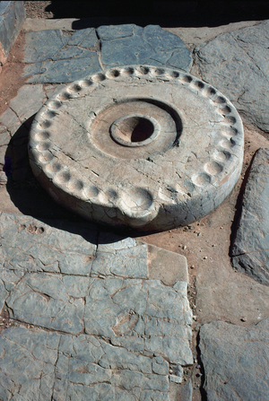 Sacrificial stone of the Palace of Mallia, Crete (stone)