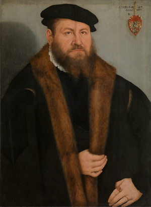 Portrait of a Man, 1557 (oil on wood)