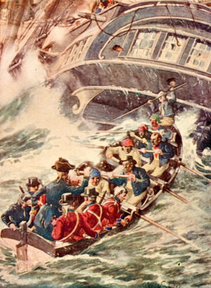 Life of Admiral Lord Nelson (colour litho)
