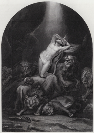 Daniel in the Lions' Den (engraving)