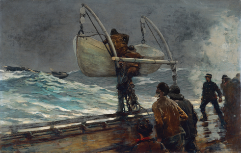 Signal of Distress, 1890-96 (oil on canvas)
