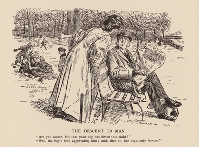 The Descent to Man (litho)