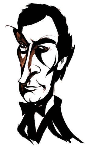 British actor Timothy Dalton (born 1946) as 'James Bond 007'
