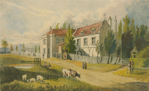 Copenhagen House, London (w/c on paper)