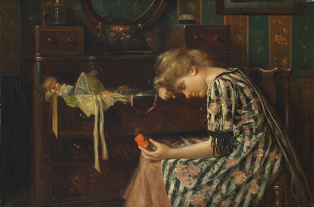 A Drawer of Memories  (oil on canvas)