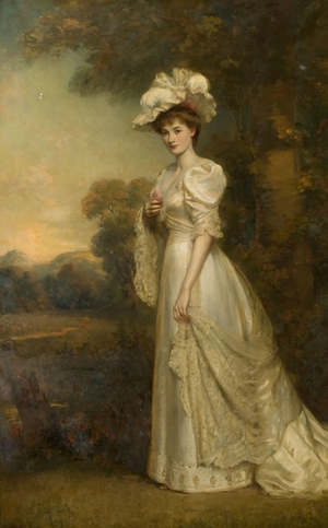 Portrait of Margaret, Duchess of Buccleuch (oil on canvas)