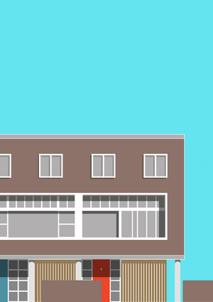 1-3 Willow Road, 2020 (digital)