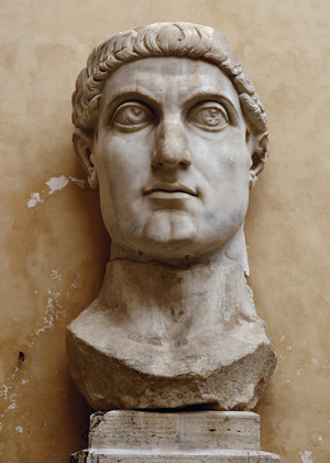 Head of Emperor Constantine the Great (marble)