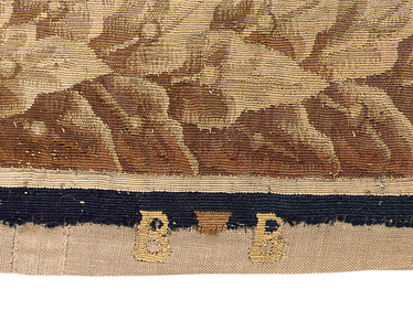 Brussels tapestry from a set of six, c.1650 (wool & silk)