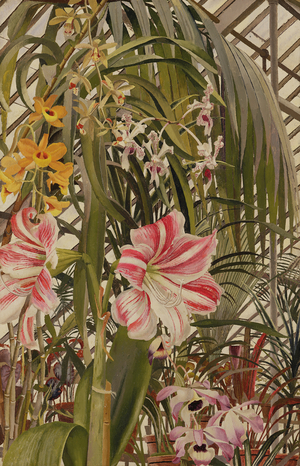 Orchids, Lilies, Palms, 1945 (oil on canvas)