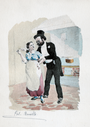 Emile Zola, 1898 (print)