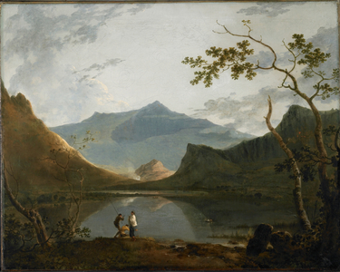 Snowdon from Llyn Nantlle, c.1765-66 (oil on canvas)