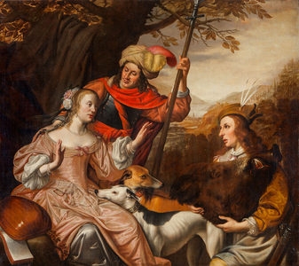 Group portrait (oil on canvas)