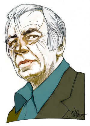 Jim Thompson, 2013 (digital coloured pencil drawing)