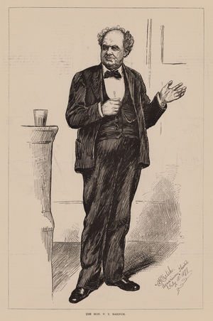 The Hon PT Barnum (engraving)