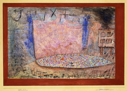 Opera Auditions, 1931 (gouache on paper laid down on board)
