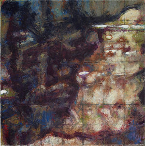 Man Walking, 2018 (oil on canvas)