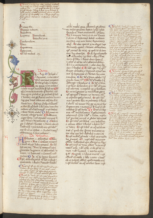 Full page: text and initial