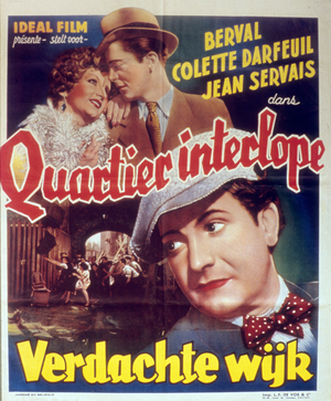 Quartier sans soleil (Sunless neighborhood), 1939 (poster)