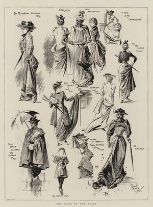 The Wane of the Train (engraving)