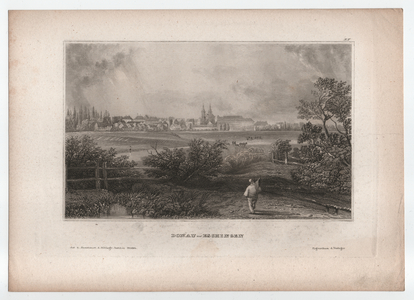 Danube-Eschingen, 1840 (engraving)