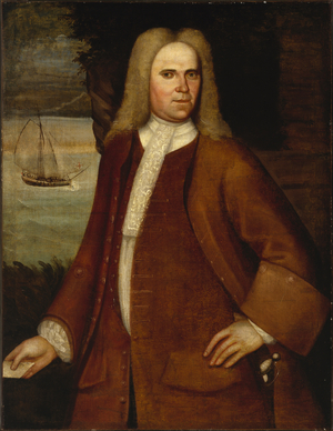 Portrait of Ebenezer Coffin, c. 1714-1730 (oil on canvas)