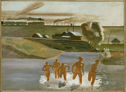 At Noon (oil on canvas)