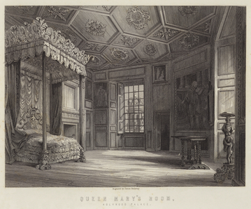 Queen Mary's Room, Holyrood Palace (engraving)